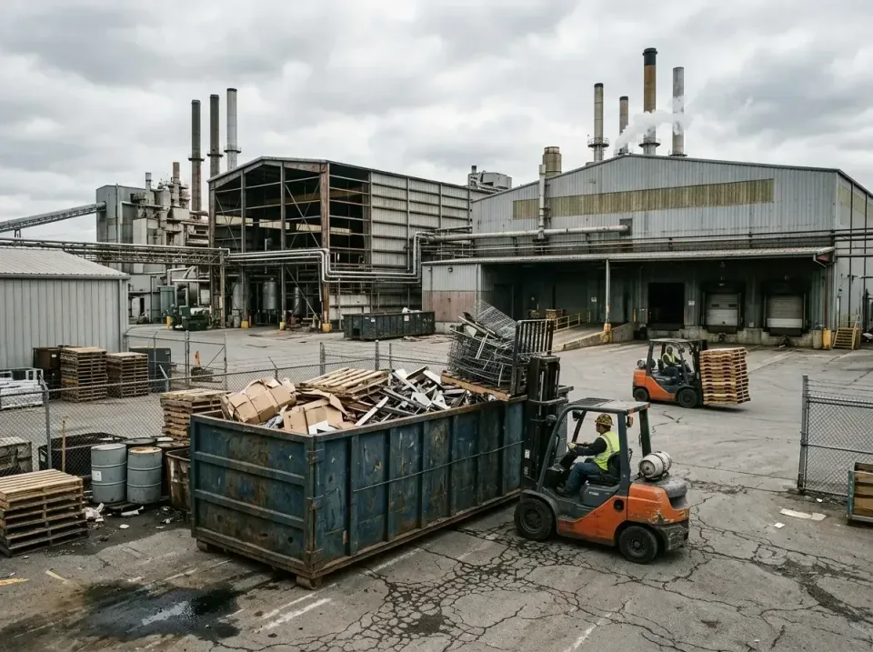 industrial-factory-scrap-conta-003 — frequently asked questions, Cheap Roll-off Dumpster Rentals in Platteville, WI
